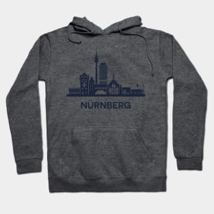 Nuremberg Skyline Emblem Hoodie